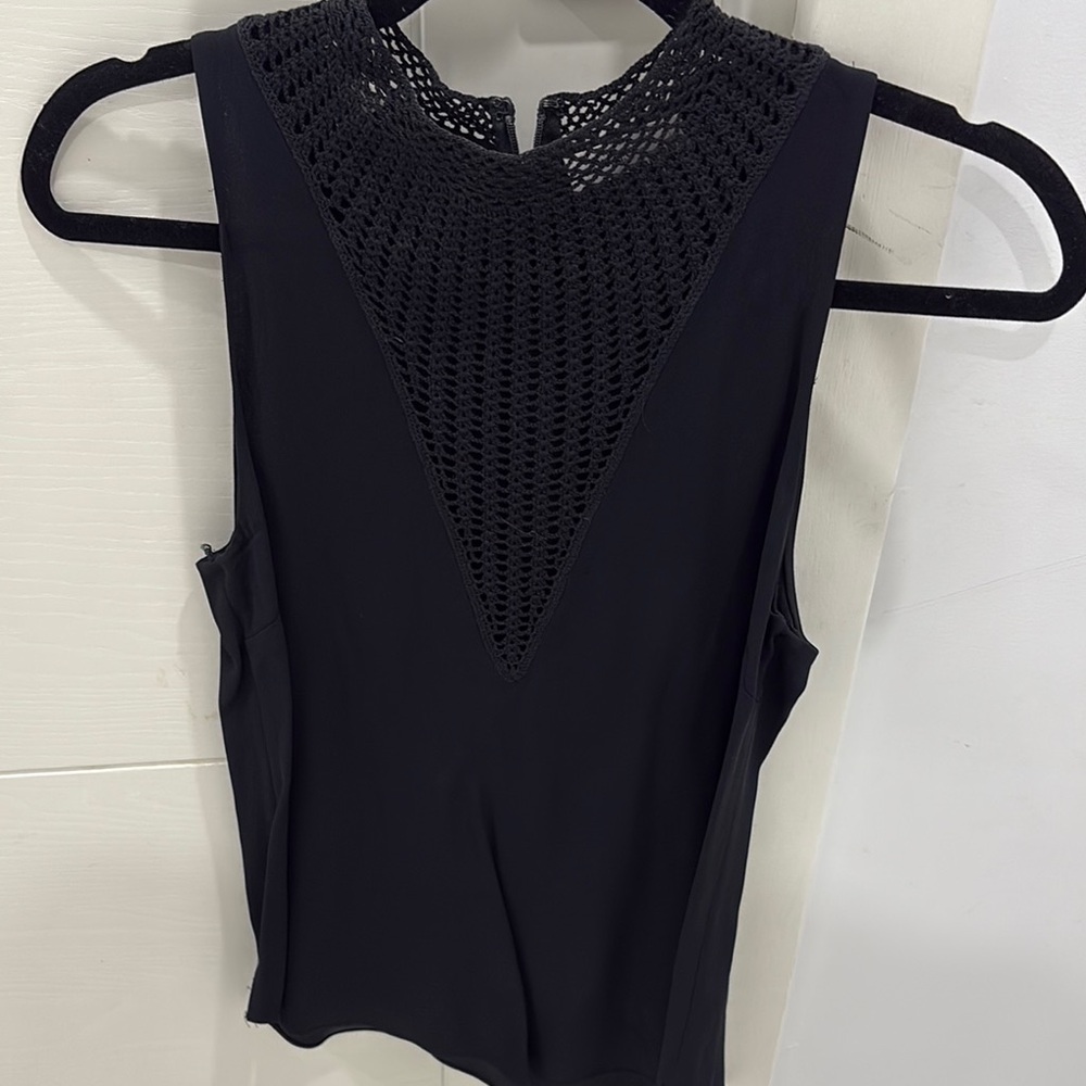 Elegant Black Sleeveless Top